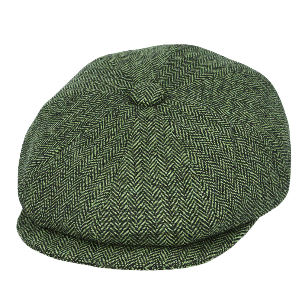 Herringbone Panel Gatsby Newsboy Cap – Planet Head wear