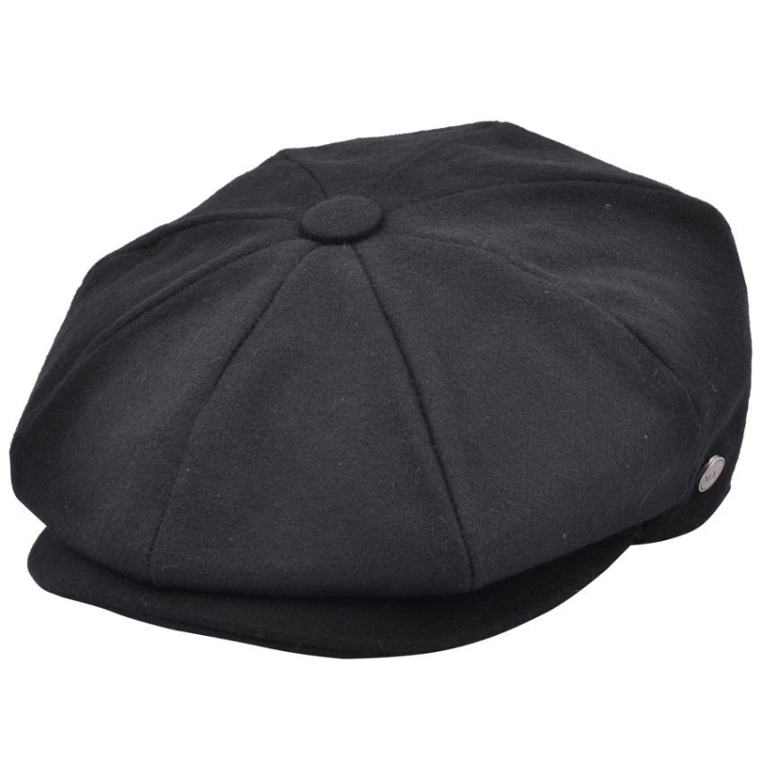 Wool Newsboy Cap - Brown – Planet Head wear