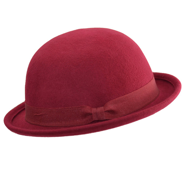 Maz Wool Crushable Soft Bowler Hat