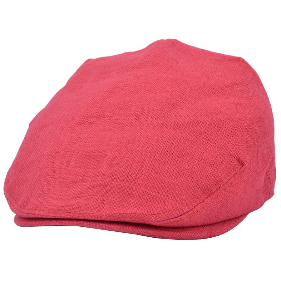 G H Kids Linen Flat Caps Planet Head wear