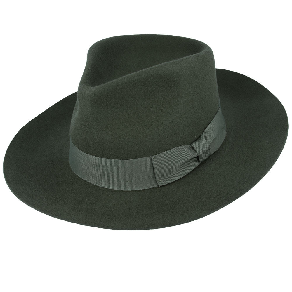 Gladwinbond Louis Stiff & Snap Brim Fedora Hat – Planet Head wear