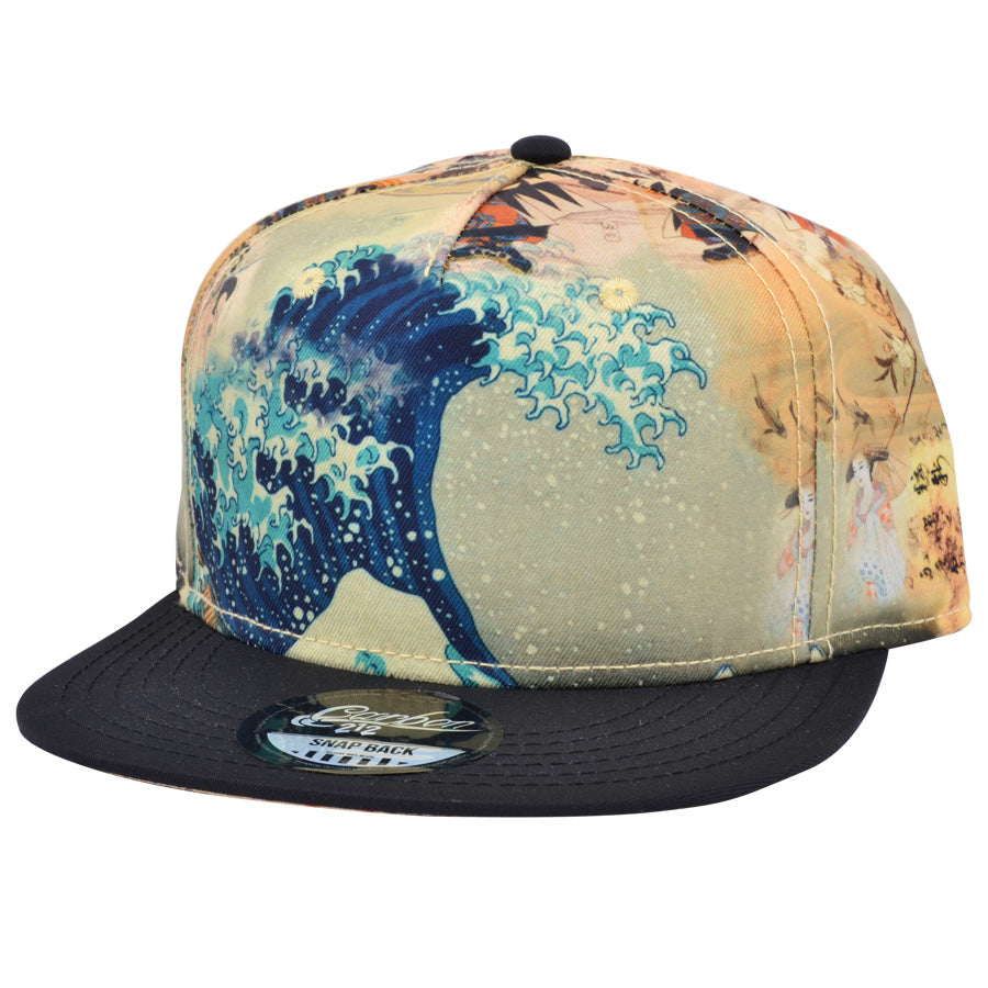 Carbon212 Japanese Print Snapback