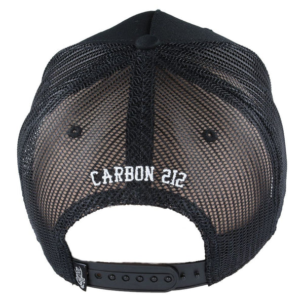 Carbon212 Worldwide Extreme Edition Mesh Trucker Cap - Black