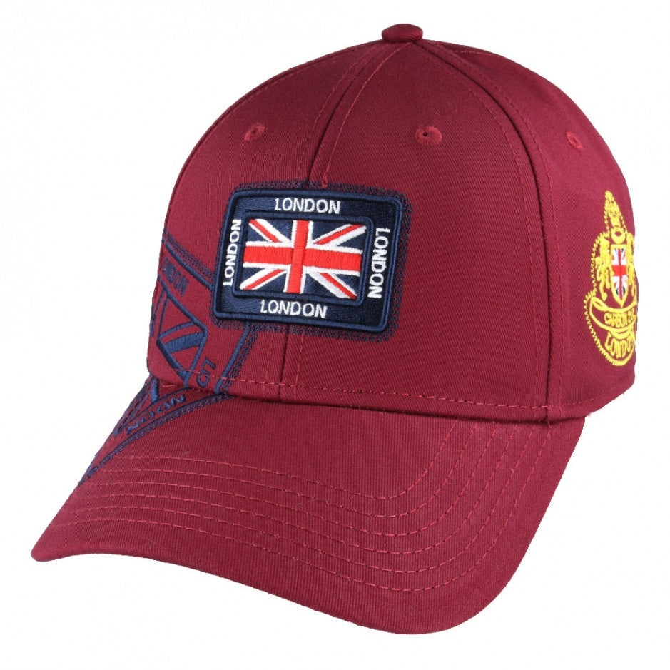 Carbon212 London Union Jack Patch Baseball Cap – Planet Head wear