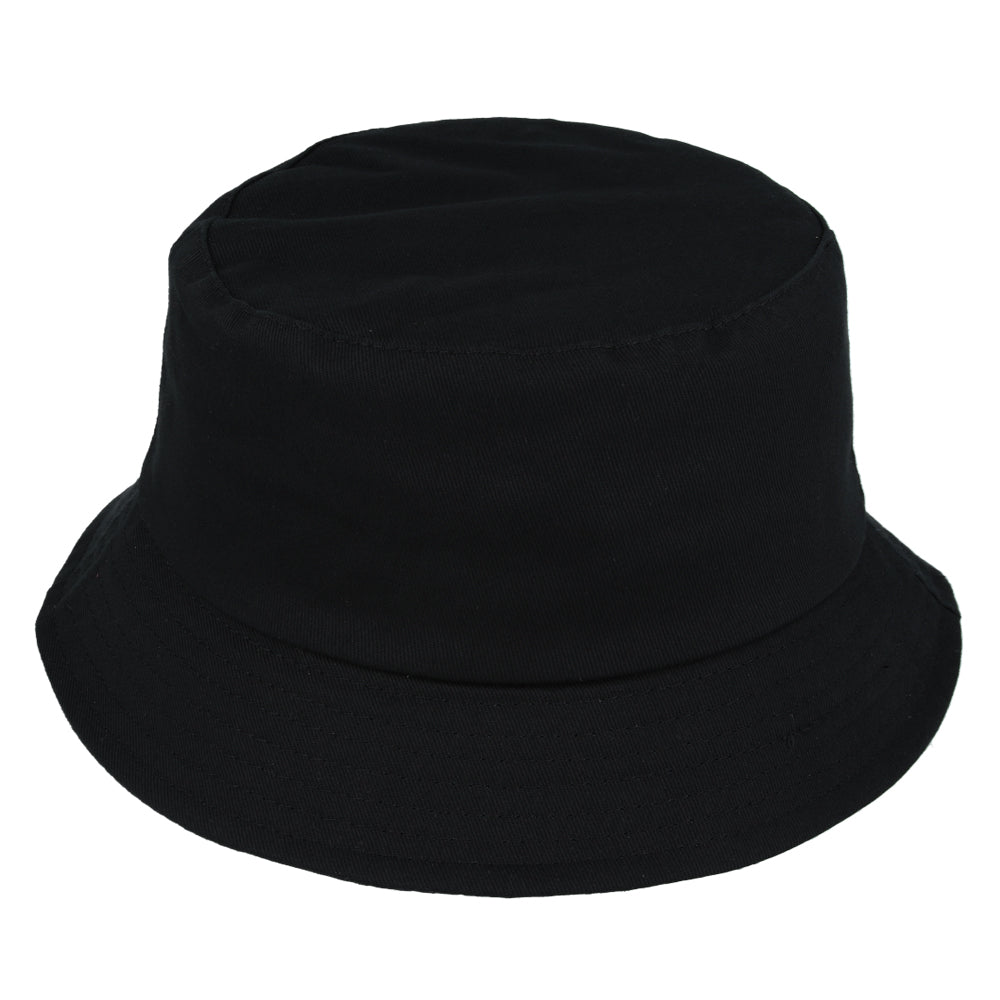 Cotton Plain Blank Bucket Hat