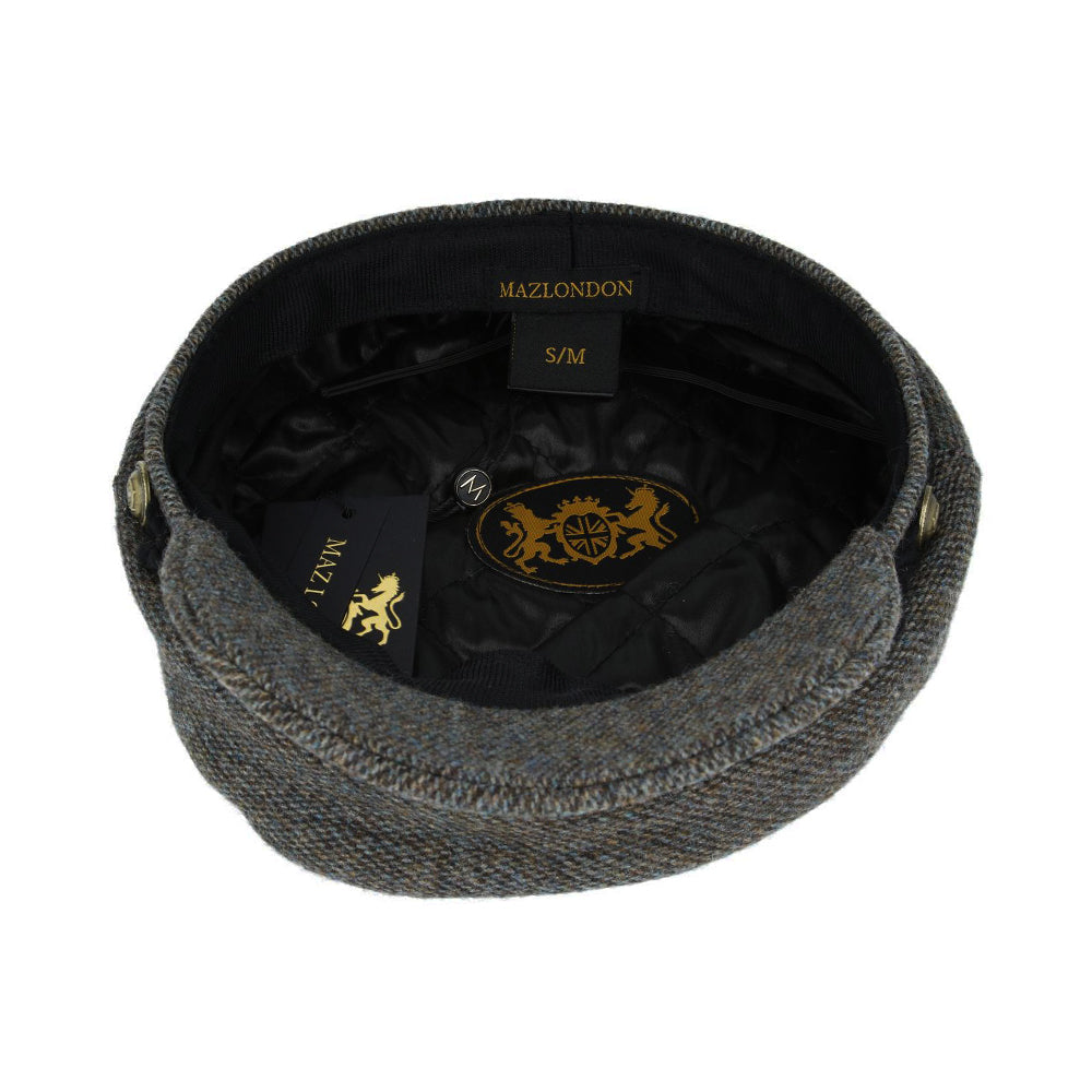 Maz Lumberjack Check Breton, Sailor, Captain Hat - Black – Planet