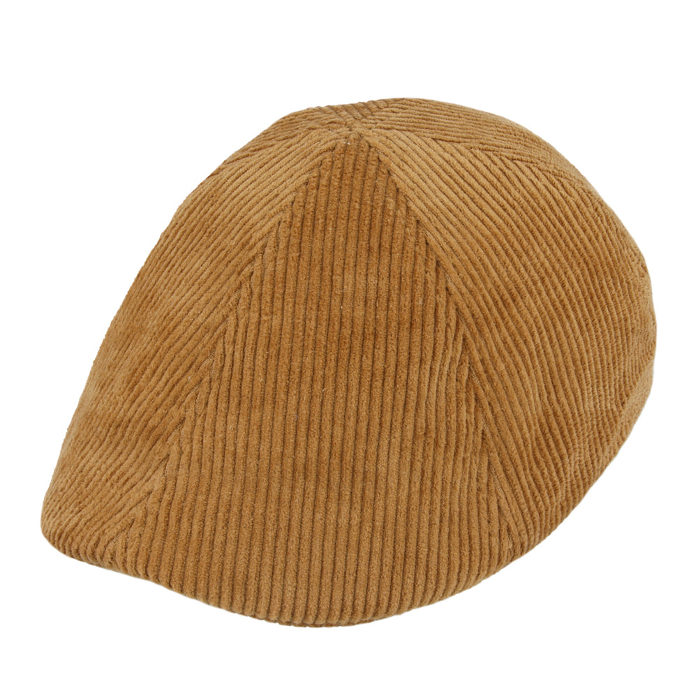 Corduroy Duckbill Six Panel Flat Caps