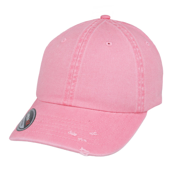 Pigment Dye Destroyed Dad Caps