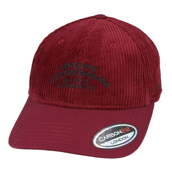 London Underground Corduroy Dad Caps