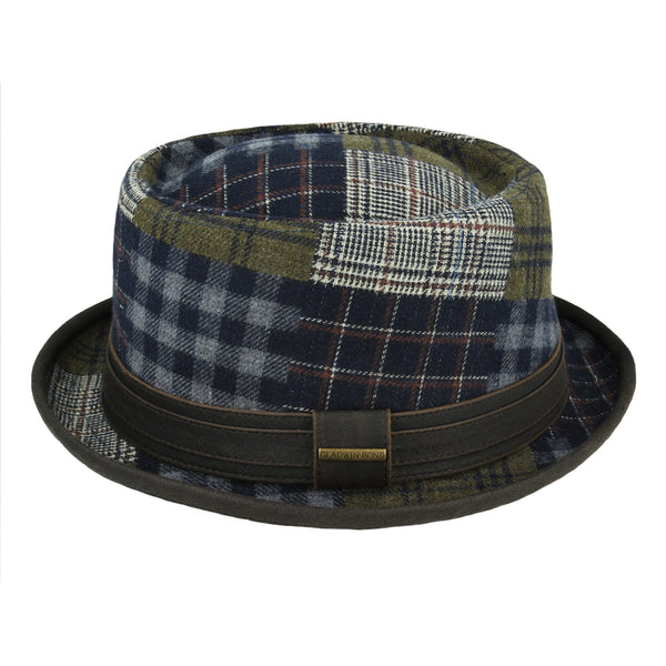 Gladwin Bond Patchwork Cotton Pork Pie Hat – Multi Colours