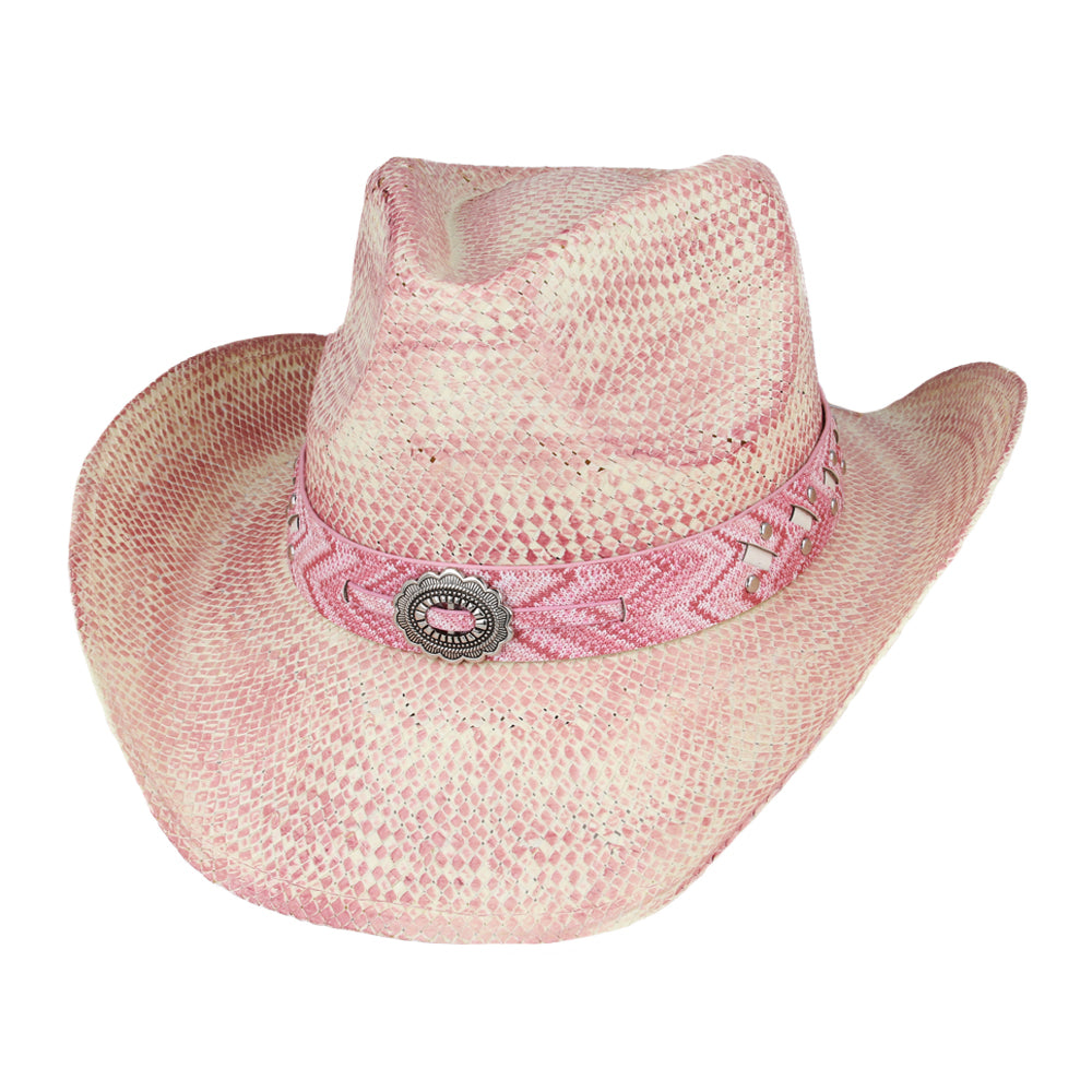 Custom Made Summer Western Cowboy Hat – Pink