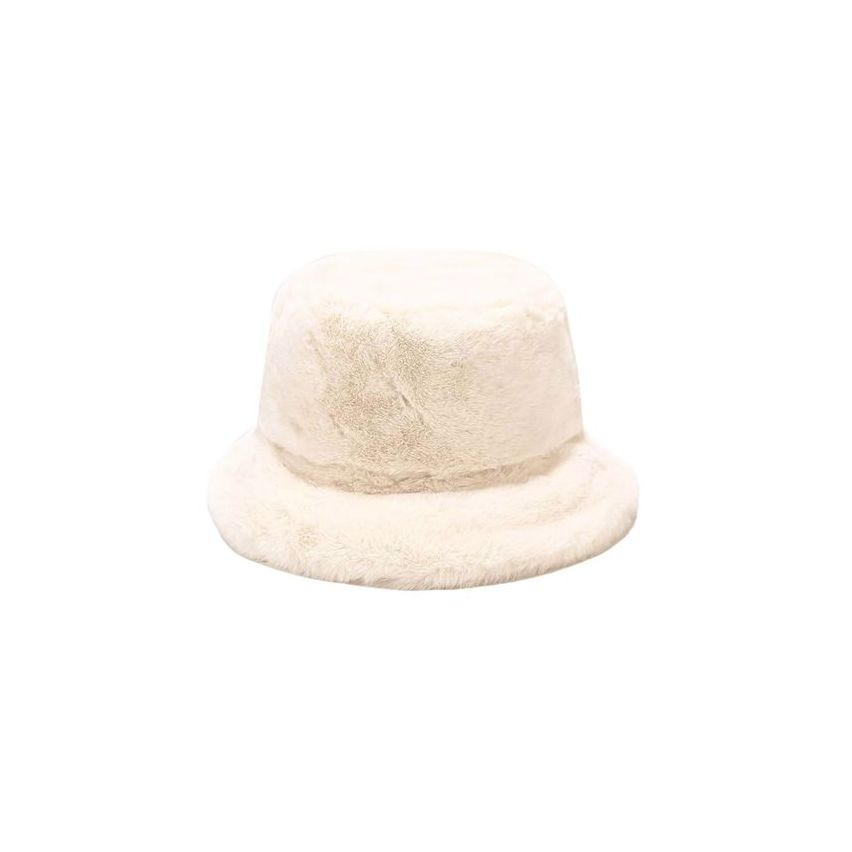 Fluffy Faux Fur Bucket Hat – Planet Head wear