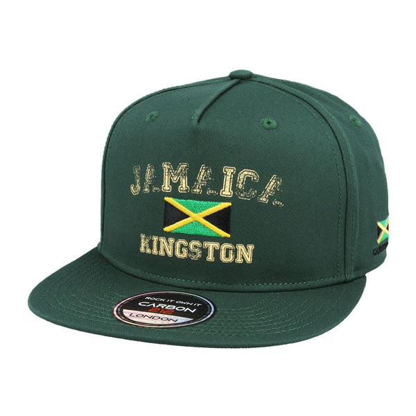 Carbon212 Limited Edition Jamaica Kingston Snapback Caps
