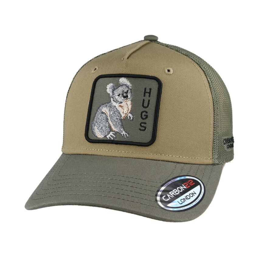 Hugs Trucker Cap - Khaki