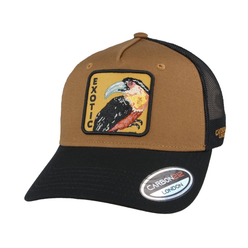 Exotic Trucker Cap - Tawny