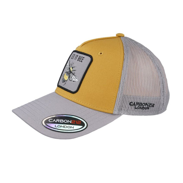 Carbon212 Limited Edition Let It Bee Trucker Cap - Grey