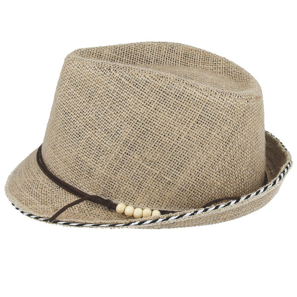 Maz Summer Trilby Hat Jude Straw