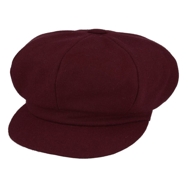 Wool 8 Panel Cabbie Gatsby Baker boy Caps