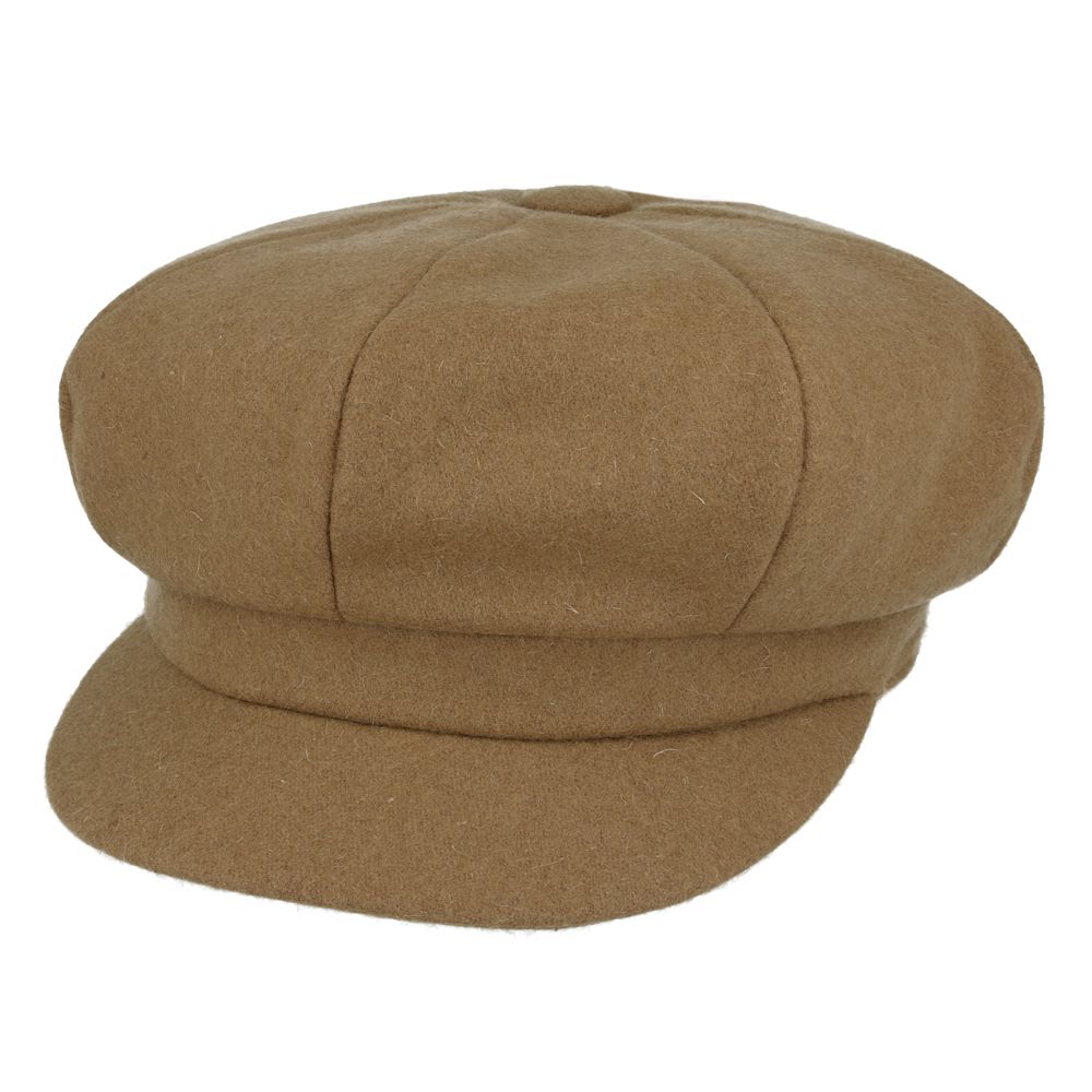 Wool 8 Panel Cabbie Gatsby Baker boy Caps