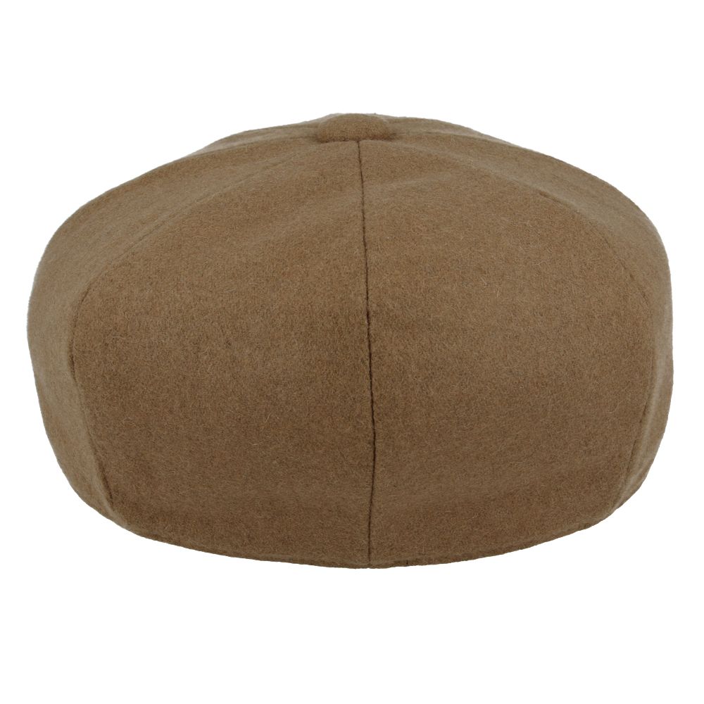 Wool Newsboy Cap - Brown – Planet Head wear