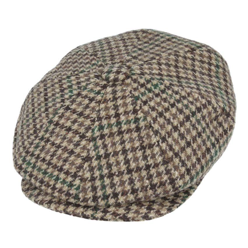 G&H Brown Check Newsboy Cap IS A CLASSIC TIMELESS STYLE WARM