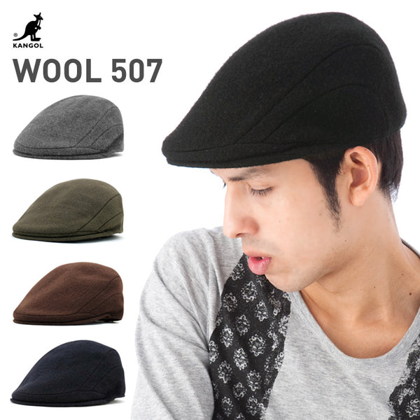Kangol Wool 507 Flat Cap - Dark Flannel