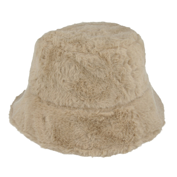 Maz Fluffy Faux Fur Bucket Hats