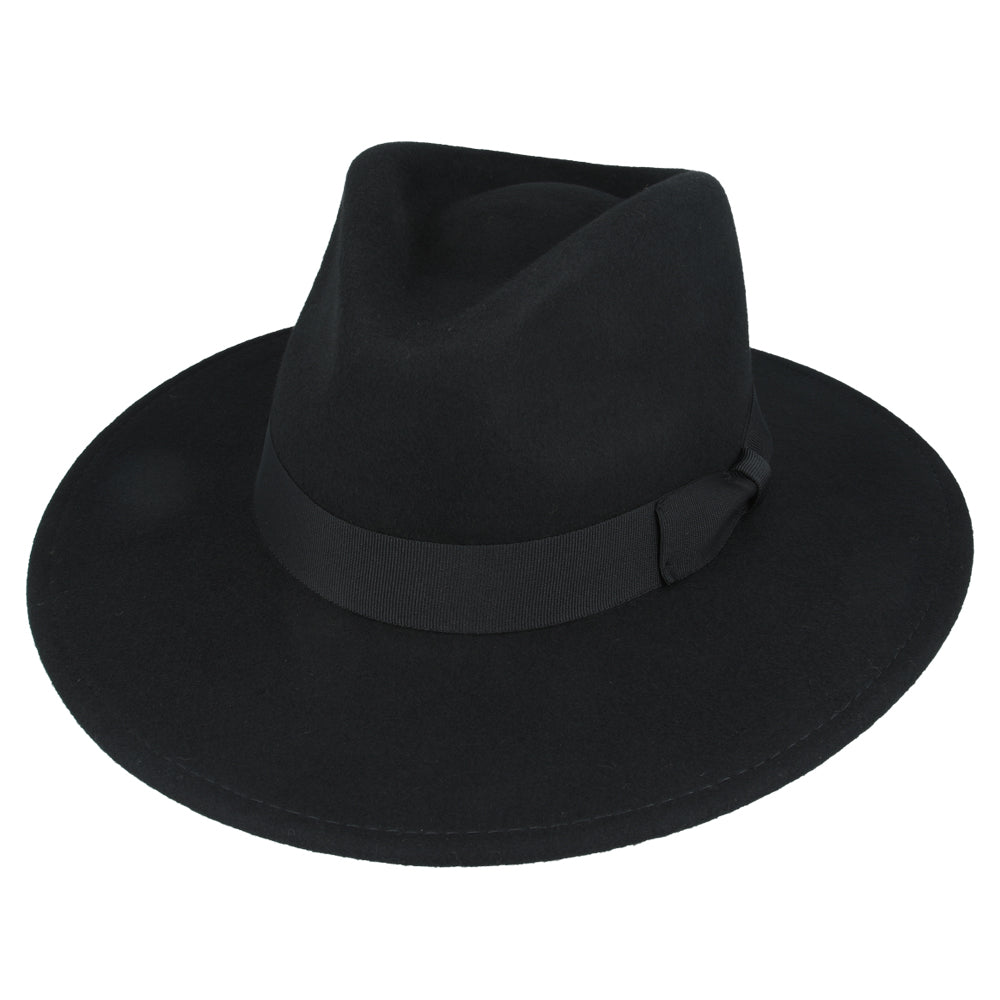 Wide Brim Wool Crushable Fedora Hats – Planet Head wear
