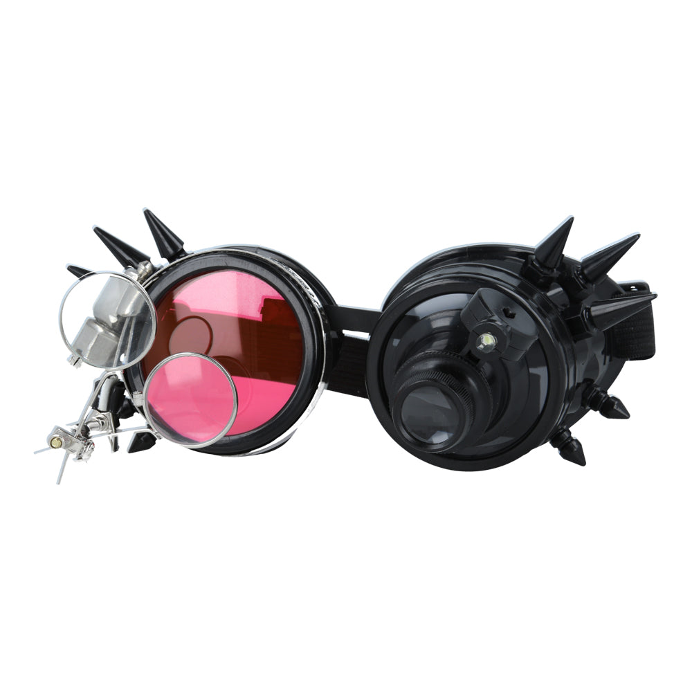 Florata Cosplay Vintage Rivet Steampunk Welding Gothic Cyber Goggles