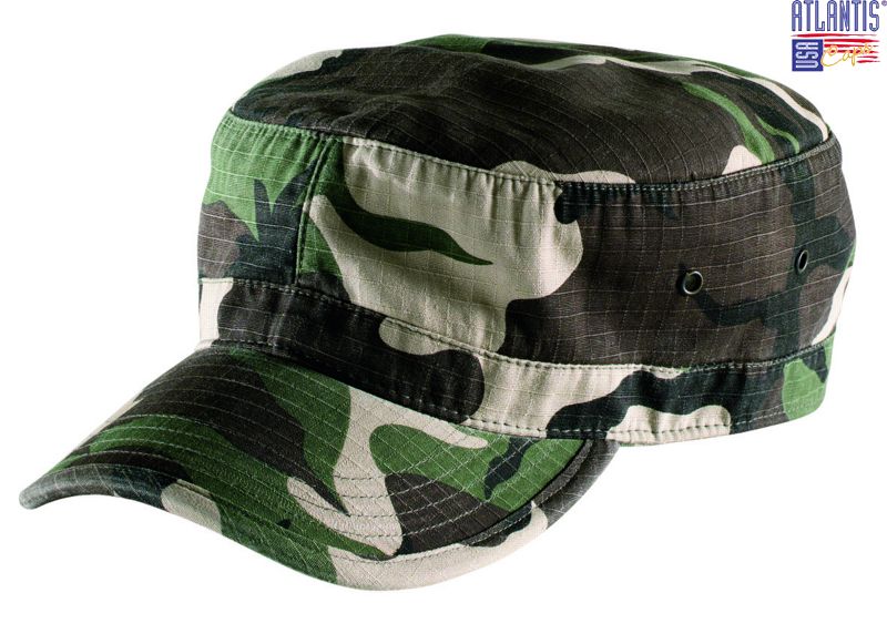 Atlantis Curved Peak Army Cap1