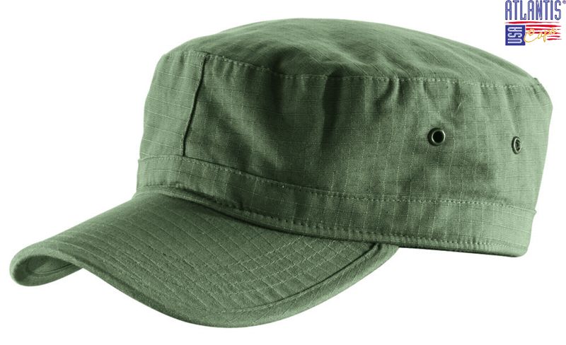 Atlantis Curved Peak Army Cap