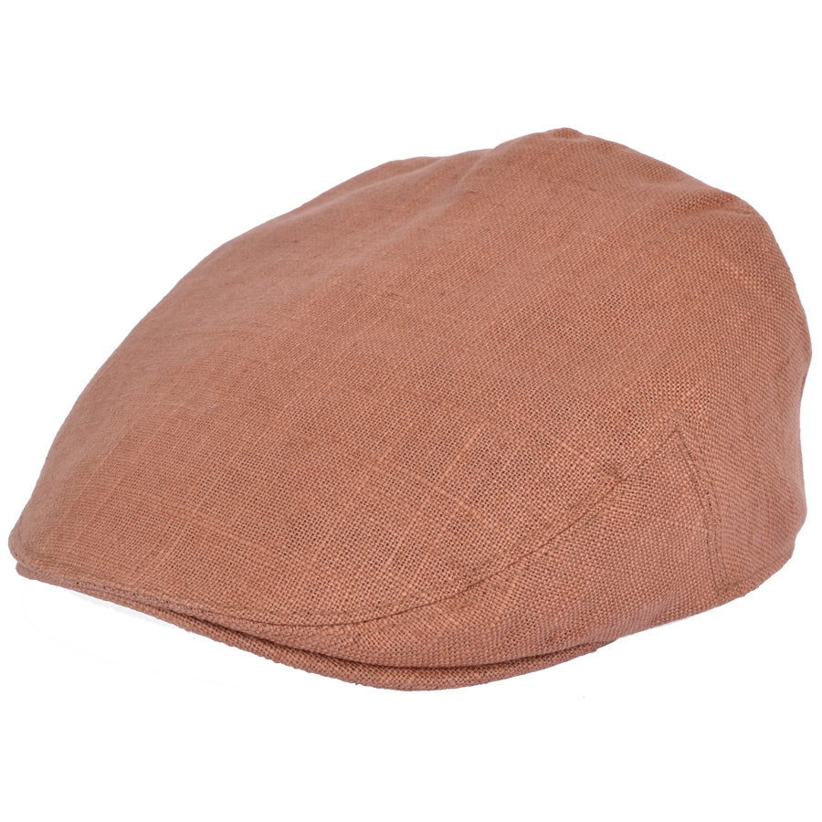 G&h Linen Flat Cap