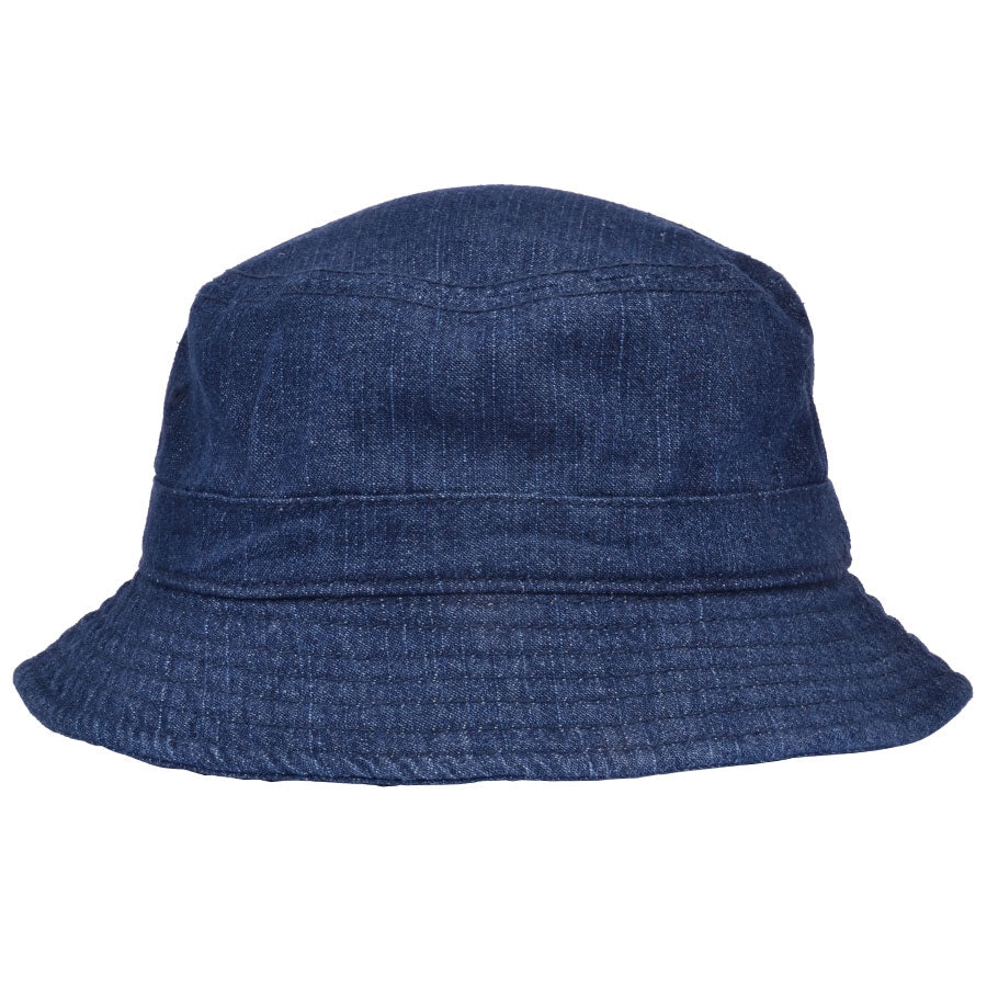 Carbon 212 Denim Bucket Hat - Blue