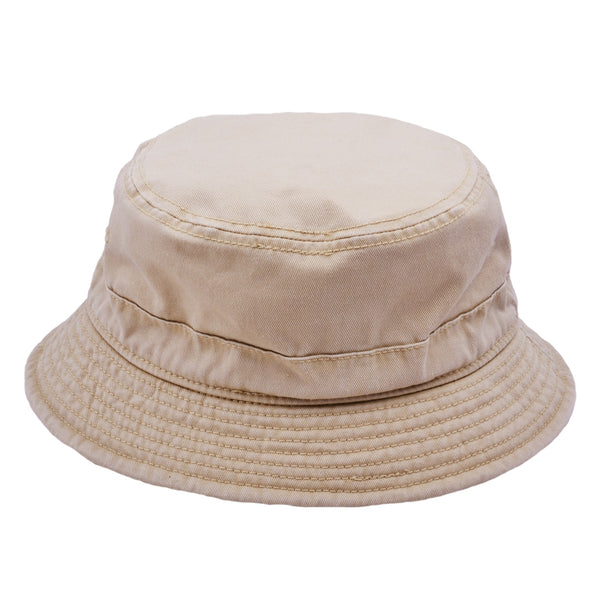 Carbon 212 Cotton Plain Black Bucket Hat