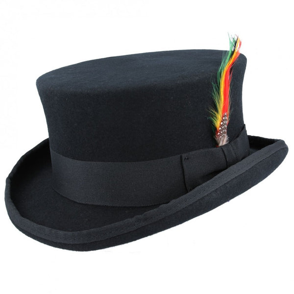 Maz Wool Dressage Top Hat - Black