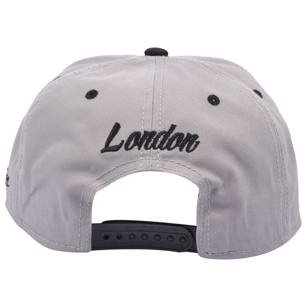 Carbon212 London Snapback Cap - Grey-Black