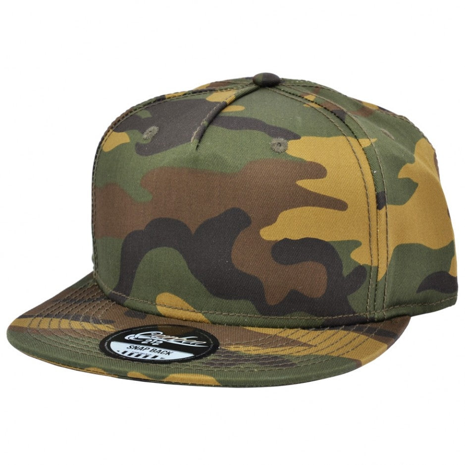 CARBON212 CAMOUFLAGE SNAPBACK - GREEN