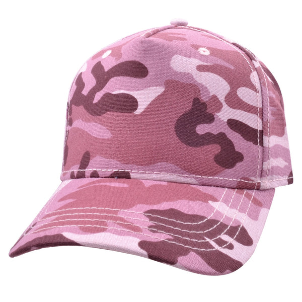 Carbon212 Camouflage Curved Visor Baseball Caps