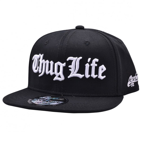 Carbon212 Thug Life Kids Snapback Cap - Black
