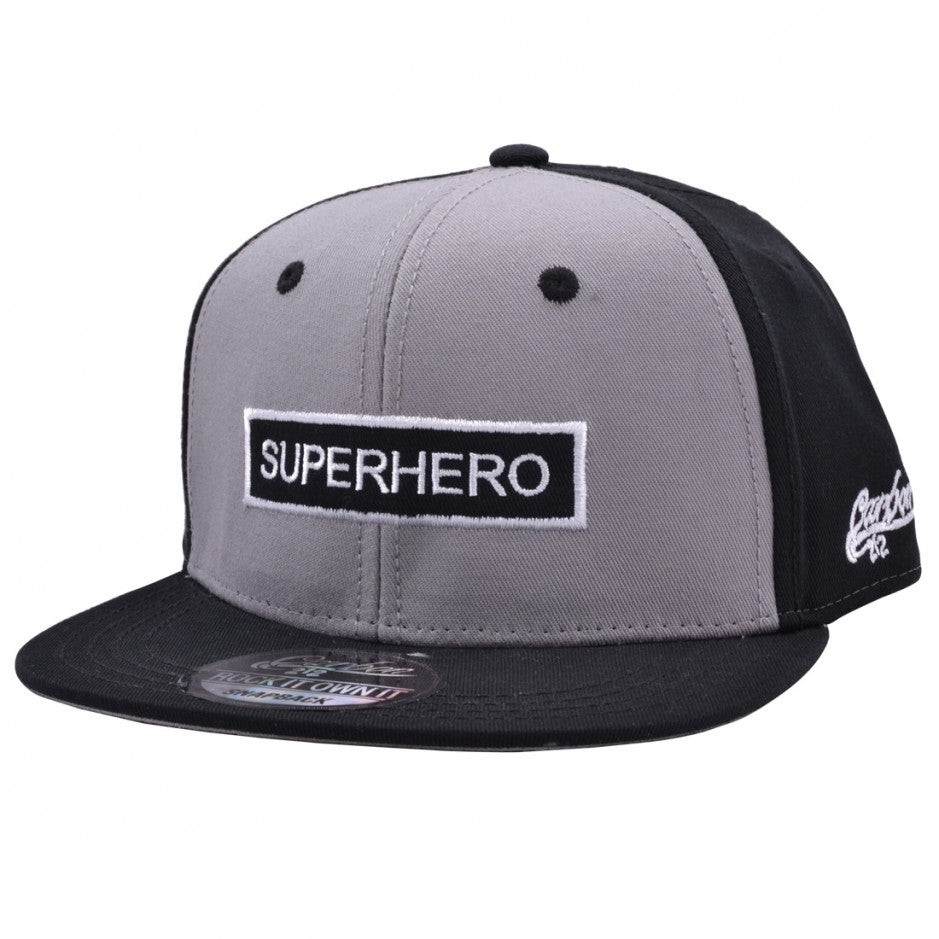 Carbon212 Super Hero Kids Snapback Cap - Black