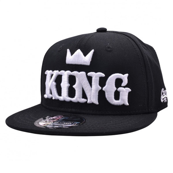 Carbon212 King Kids Snapback Cap - Black