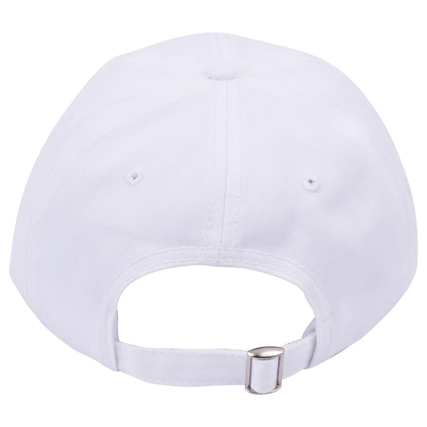 Carbon212 Curved Visor Baseball Caps - White