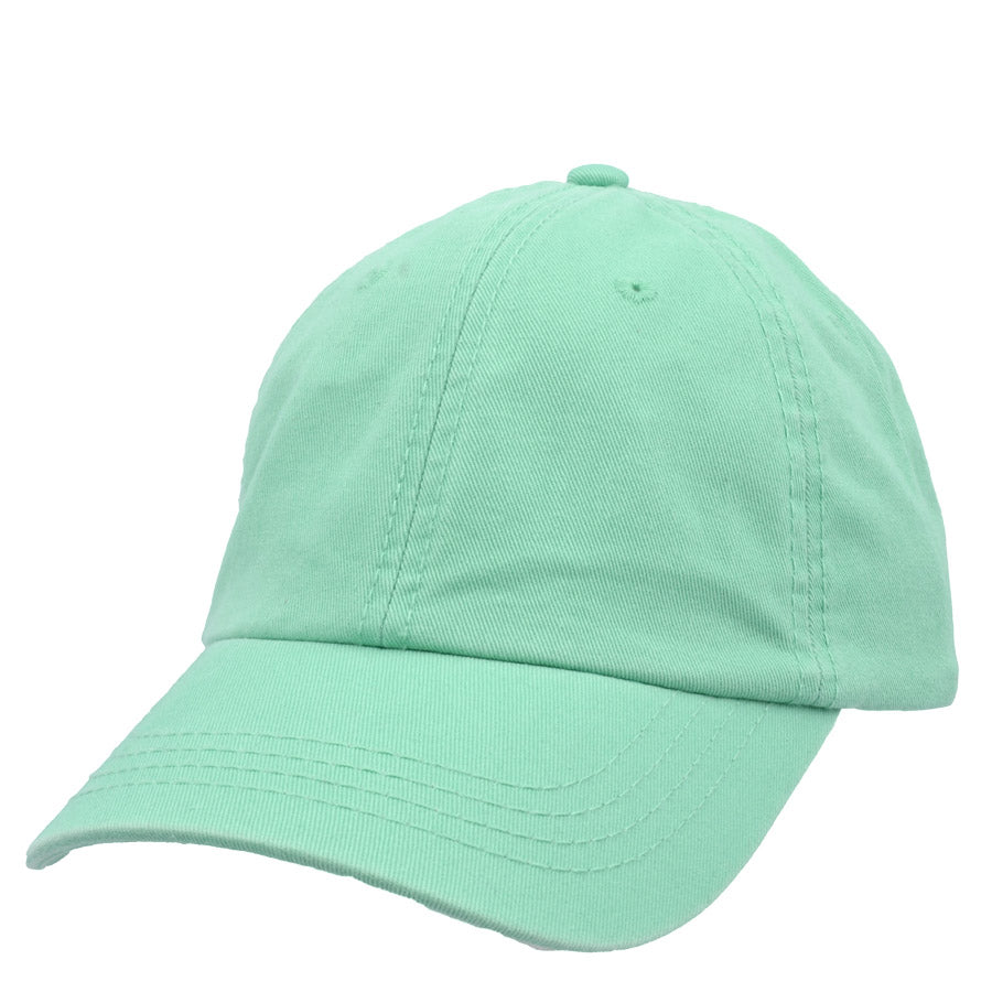 Carbon212 Curved Visor Baseball Caps - Fresh-Green