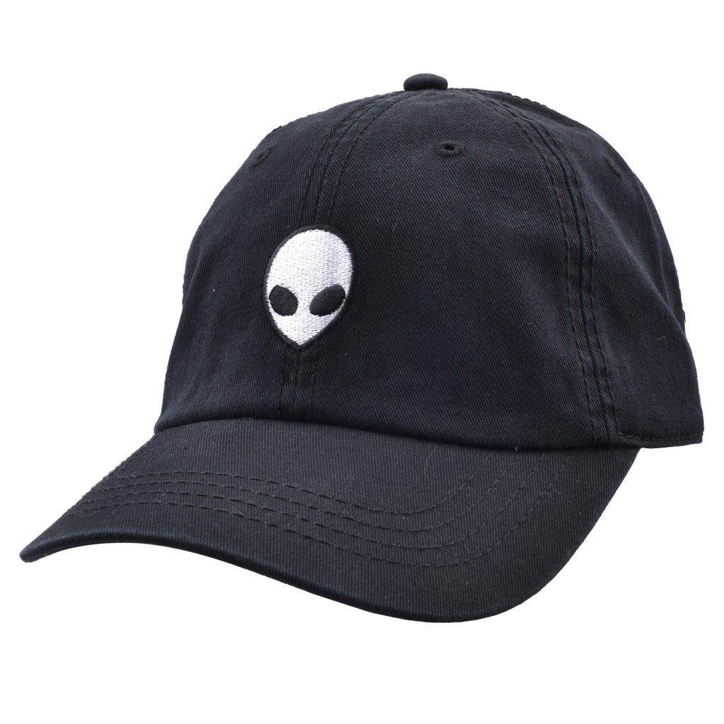 Carbon212 Alien Ufo Baseball Caps - Black