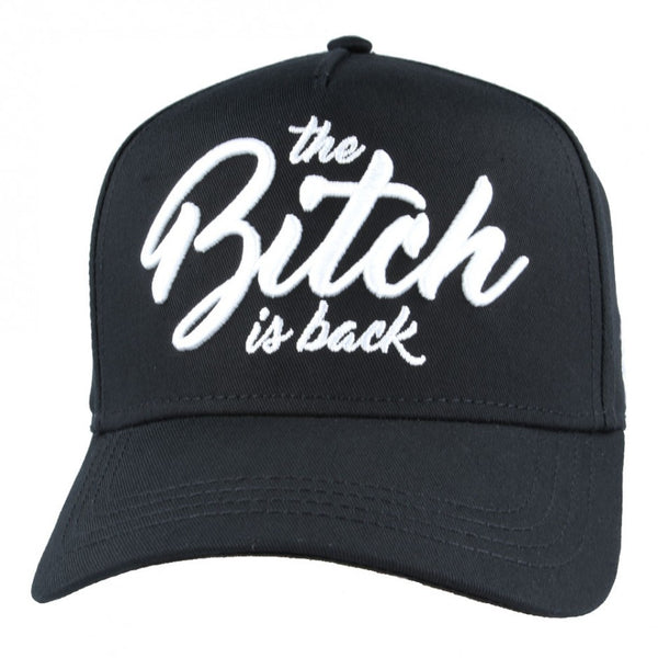 Carbon212 The Bitch Is Back Baseball Cap - Black