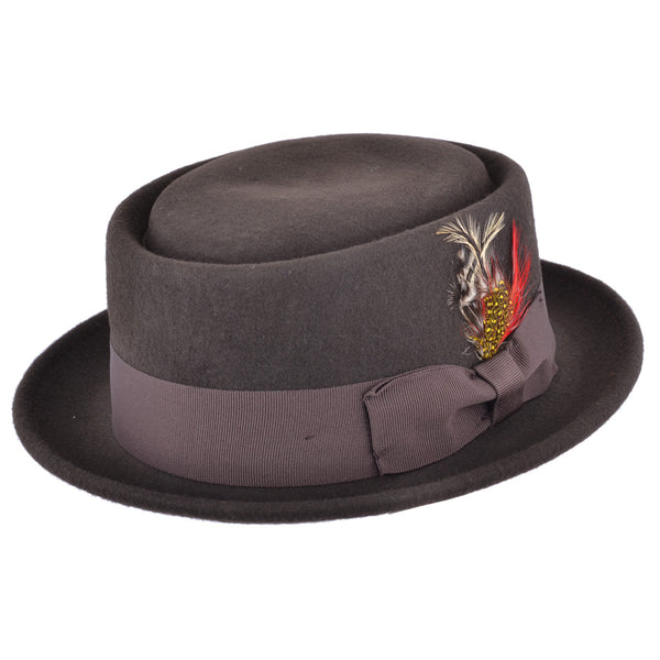 Wool Pork Pie Hat