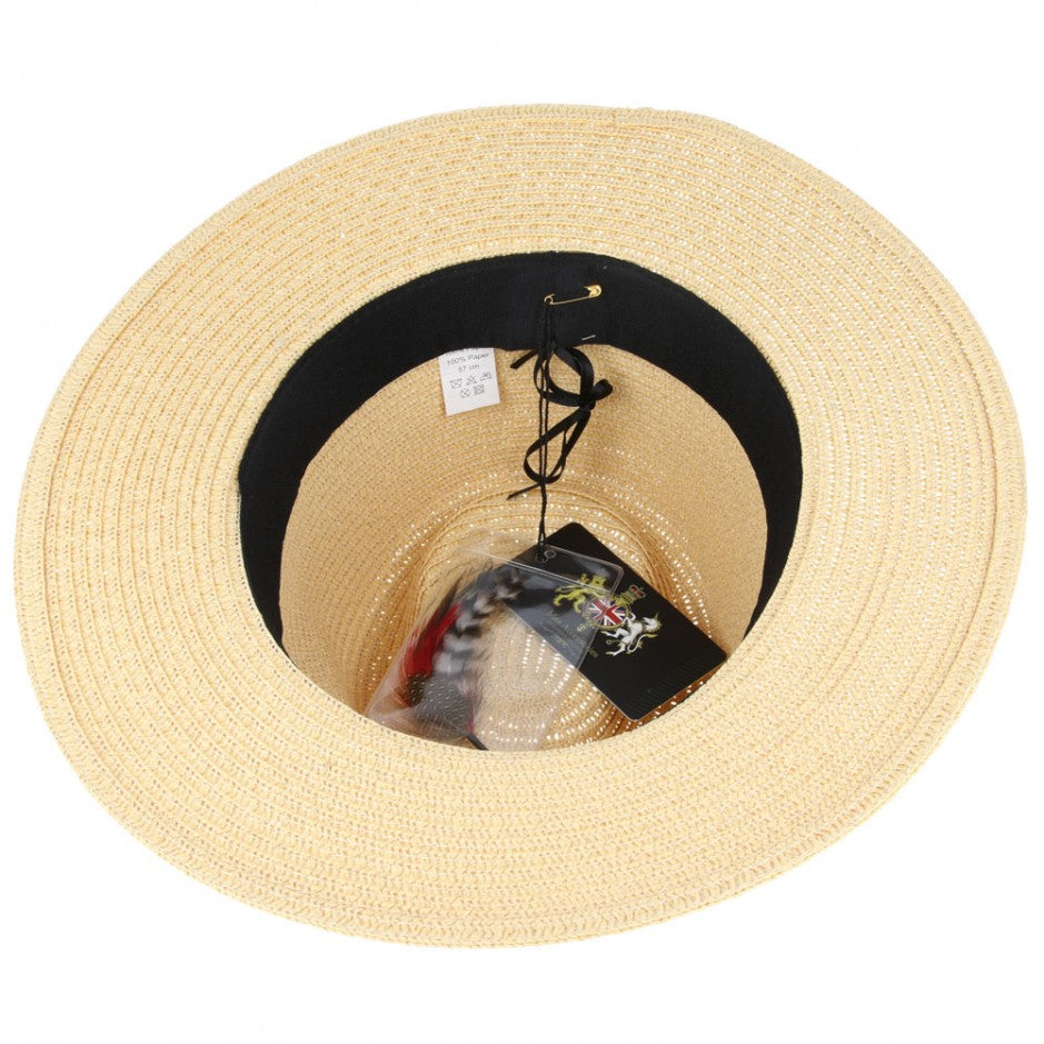 Maz Summer Paper Straw Fedora Hats – Planet Head wear