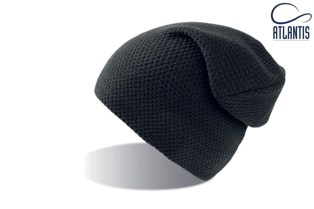 Atlantis Snobby Soft Beanie Hat - Black